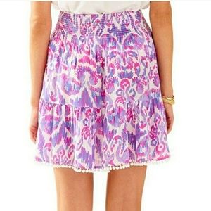 lilly pulitzer Evelyn skirt in amethyst beach